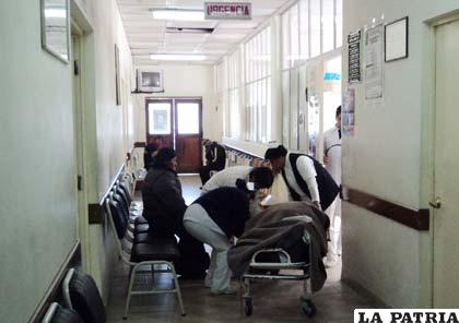 Se desplegó todo el personal de urgencias del sanatorio