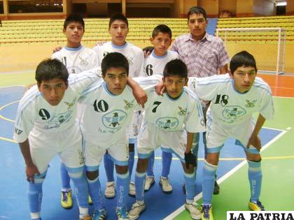 Jugadores del colegio José Antonio de Sainz 