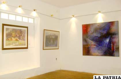 Muestras de la plástica boliviana que formó parte del VI Concurso Nacional de Pintura 2011