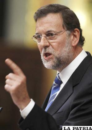 El presidente de España Mariano Rajoy promete que por el momento no pondrá en práctica la posibilidad de rebajar sueldos como le sugirió el FMI /13rosas.net