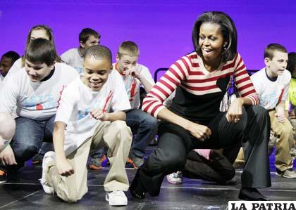 Michelle Obama continúa ganando la simpatía de electores y no electores a través de su carisma particular  /veamerica.com
