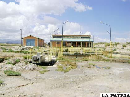 Planta de tratamiento de aguas residuales de Oruro