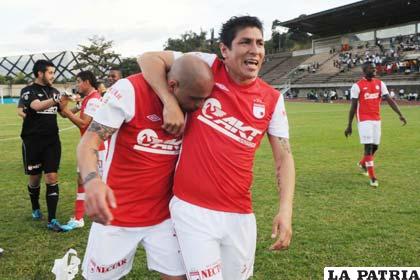 Diego Cabrera delantero de Santa Fe (foto: elespectador.com)