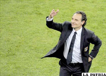 Cesare Prandelli, entrenador de Italia. (QUE.ES)