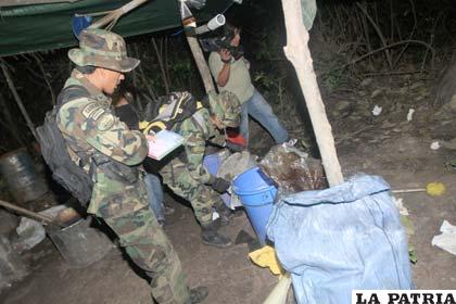 Así se encontró los químicos para elaborar la droga