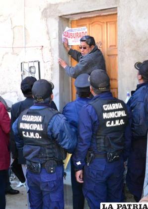 Clausura de la clandestina casa de citas: “Luz de Luna”