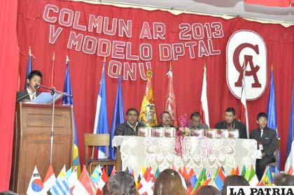 Acto de clausura del Colmun-ar 2013
