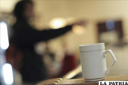 Fotografía de uno de los bares de Buenos Aires que participa de la iniciativa “café pendiente”.