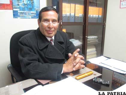 El responsable de servicios judiciales, Raúl Rossell Iriarte