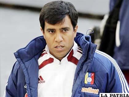 César Farías, entrenador de la selección venezolana