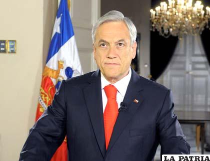 Piñera defiende su posición respecto a la historia de Chile con Bolivia