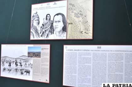 Cuadros de los precursores indígenas de la independencia de Bolivia