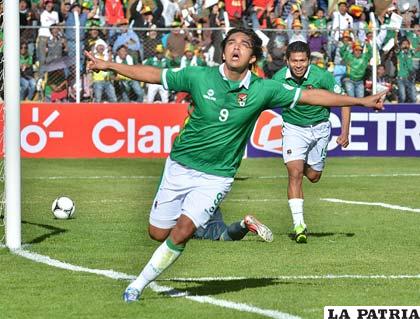 Marcelo Martins es la esperanza goleadora en la selección boliviana