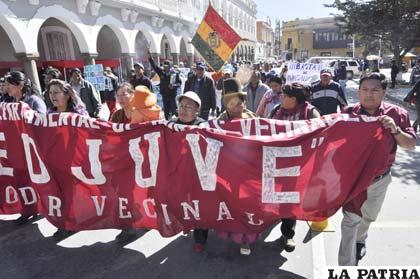 Fedjuve convoca a la marcha de este lunes
