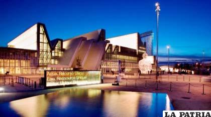 Edificio en Zaragoza donde se efectuará el V Congreso Iberoamericano de Cultura