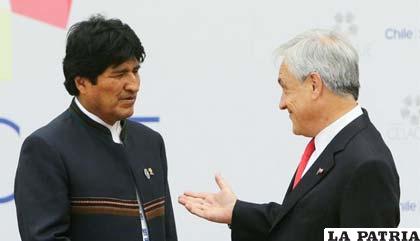 Chile reclama porque Morales llamó mentiroso a su homólogo Piñera