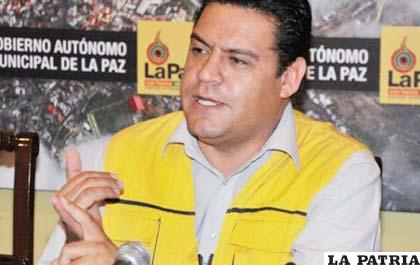 Luis Revilla, alcalde de la ciudad de La Paz
