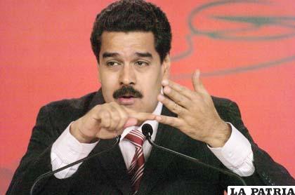 Presidente venezolano, Nicolás Maduro