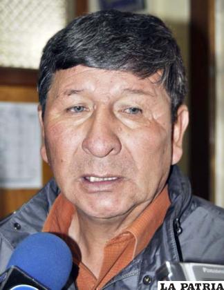 El presidente del club San José, Freddy Fernández