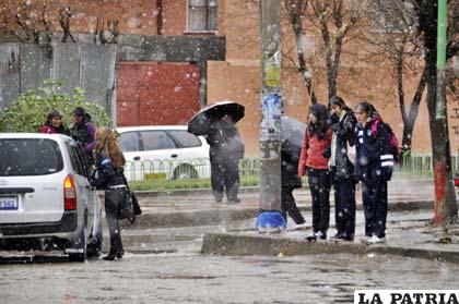 Por el clima creció la demanda de transporte público