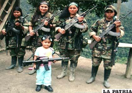 Niños reclutados por guerrillas y bandas criminales