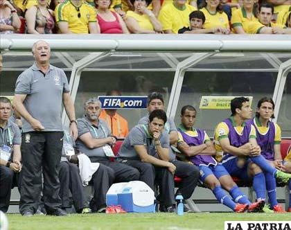 Scolari es el director técnico de la selección brasileña