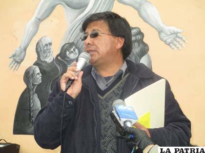 El director nacional de Régimen Penitenciario, Ramiro Llanos