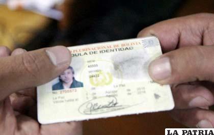 El Segip pretende emitir cédulas de identidad en el exterior
