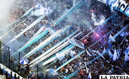 Hinchas de Racing Club