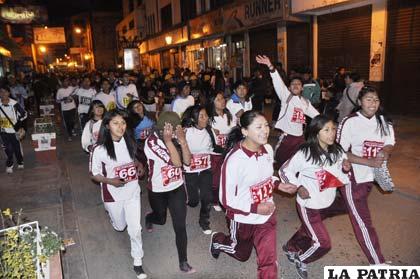 Buena cantidad de participantes en la prueba de San Juan