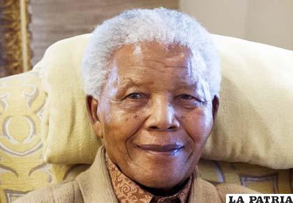 Nelson Mandela, expresidente sudafricano