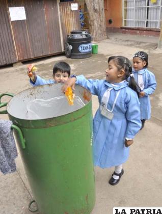 Los niños aprenden lo importante que es cuidar el medio ambiente