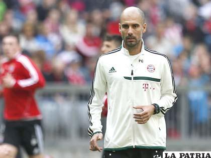 Guardiola dirige su primer entrenamiento en Alemania