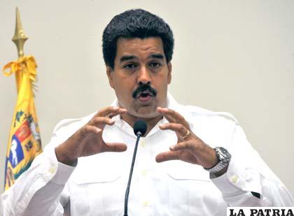 Nicolás Maduro, presidente venezolano