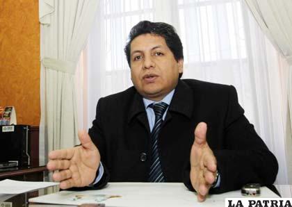 Ruddy Flores, presidente del Tribunal Constitucional de Bolivia