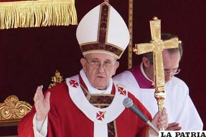 Papa Francisco, en la homilía de ayer