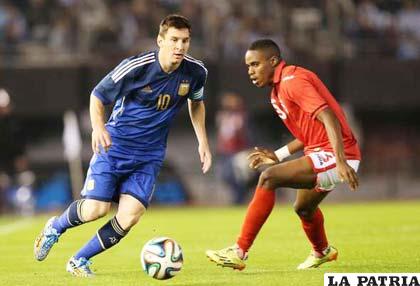 Messi jugó los 90 minutos