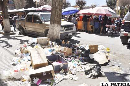En Oruro se observa contaminación ambiental en varios niveles