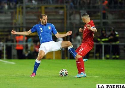 El partido se disputó en el estadio Renato Curi de Perugia