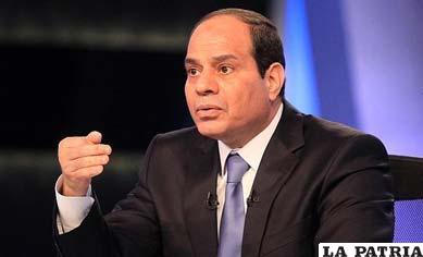 Presidente de Egipto, Abdelfatah al Sisi
