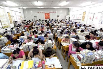 Examen en China