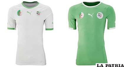 La casaca oficial y alterna que vestirán en el Mundial 2014