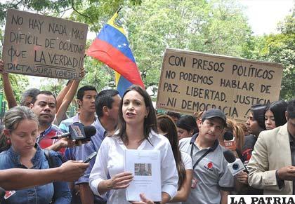 Opositores en “la ruta a la liberación de Venezuela” /Archivo