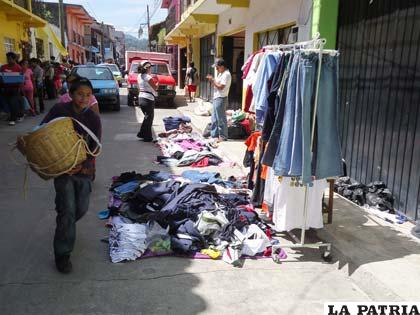 Venta de ropa americana