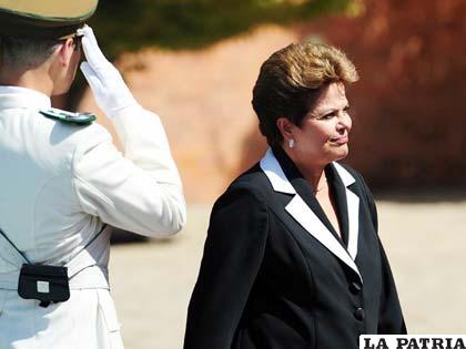 Dilma Rousseff, presidenta brasileña 