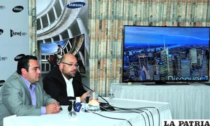 Samsung presenta en Bolivia el primer televisor Ultra High Definition (UHD) curvo del mundo
