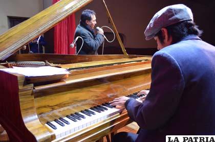 Raúl Rocha y Abdón Cádiz con magnífica presentación en el concierto de pianos