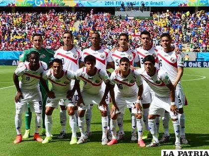 La selección de Costa Rica es la que más sorprende en este Mundial