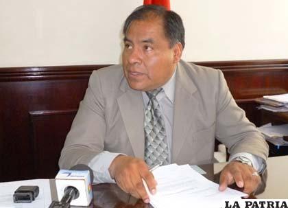 El fiscal de distrito de La Paz, José Ponce, informó sobre las acciones desarrolladas para la detención