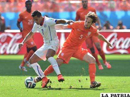 Alexis Sánchez no estuvo acertado en la definición